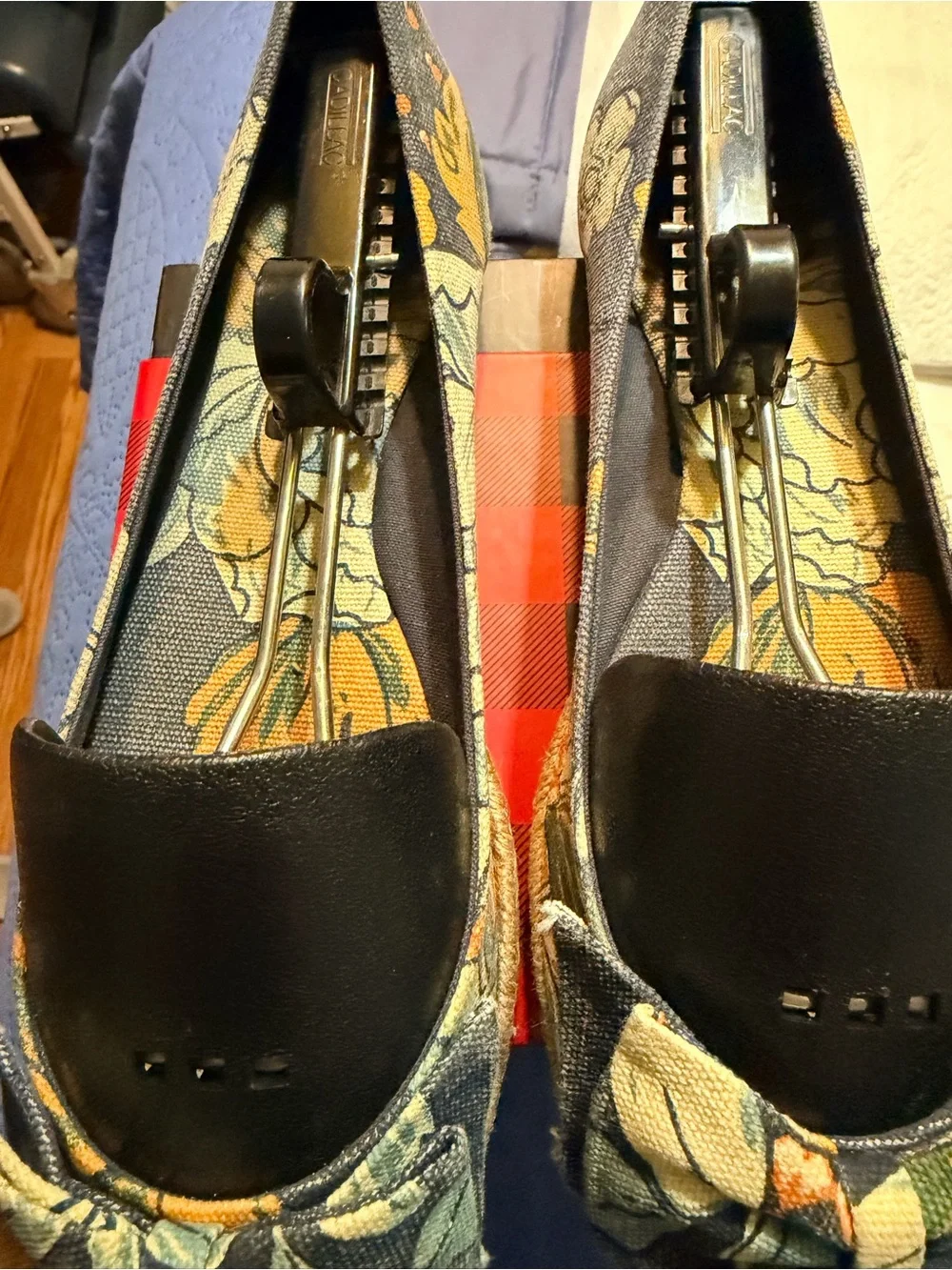 Tory Burch printed canvas